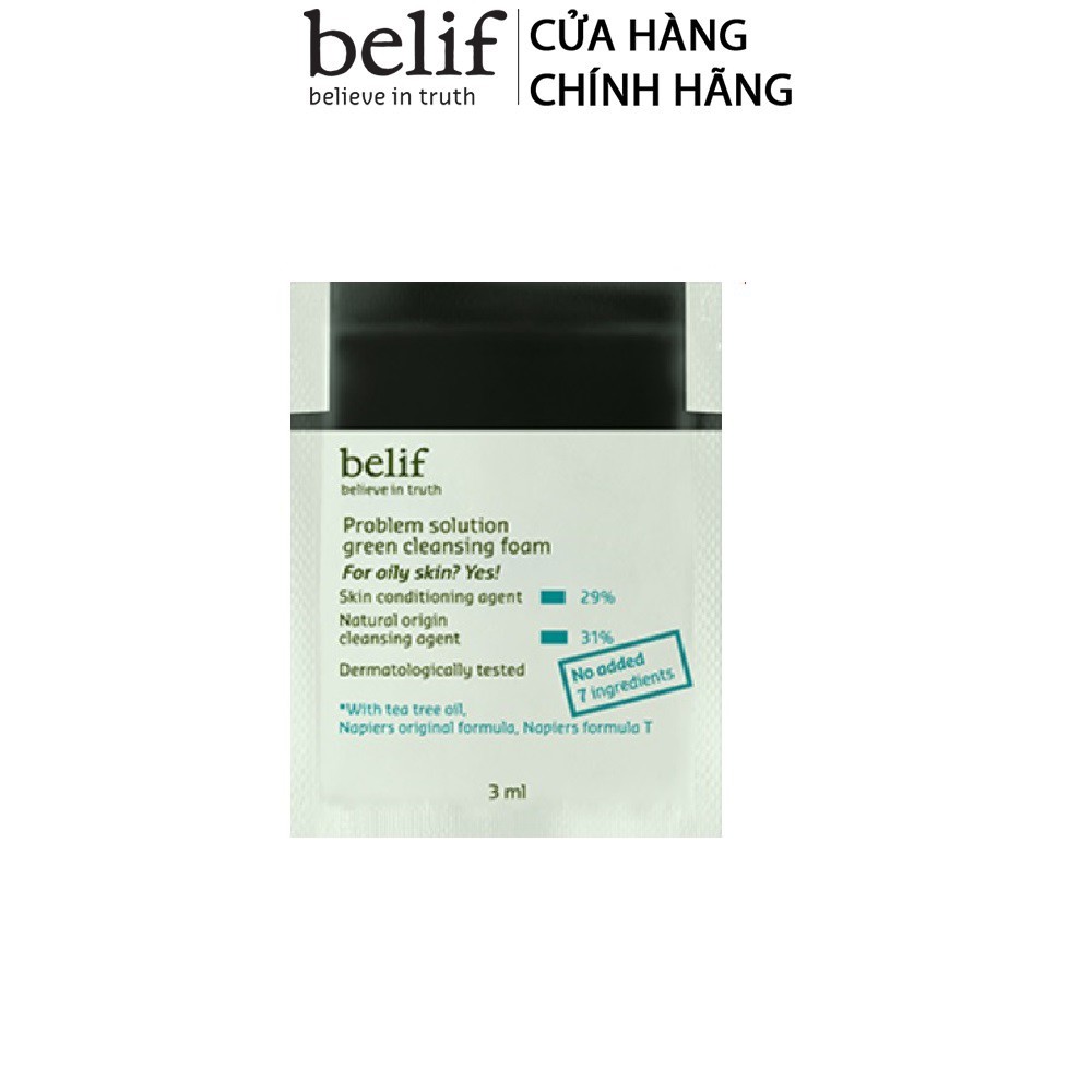 [HB Gift] Bộ sản phẩm làm sạch và cân bằng da chiết xuất từ thiên nhiên Belif Gimmick