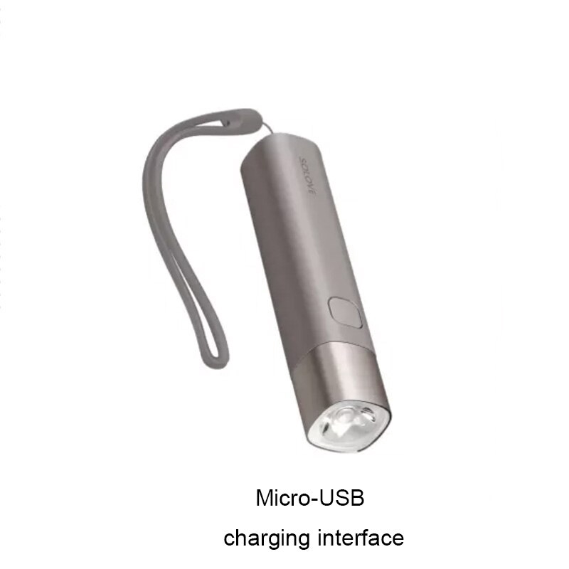 Đèn Pin Xiaomi SOLOVE X3s 3000mAh Mini Sạc USB Tiện Dụng