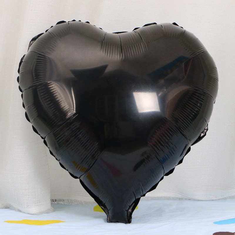 5 Bong Bóng Nhôm Hình Trái Tim 18" Dùng Cho Trang Trí Tiệc Cưới, Sinh Nhật