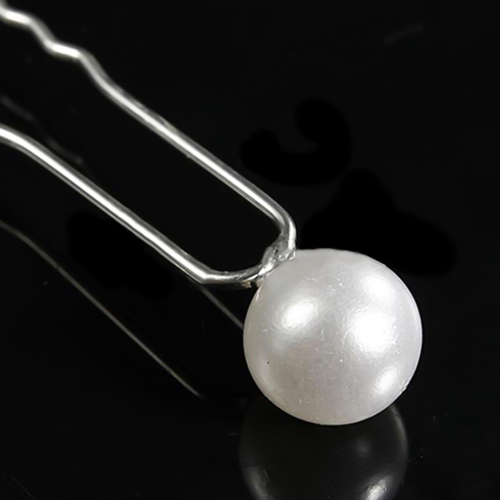 Bộ 20 trâm cài tóc đính ngọc trai giả phong cách cô dâu