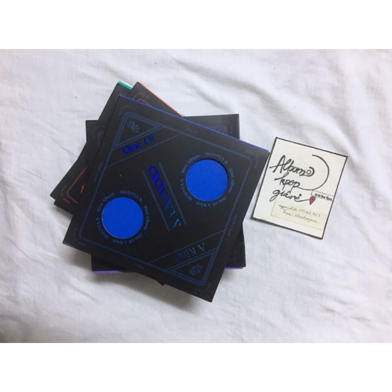 Monsta X 9th Mini album One Of A Kind đã khui seal, không bao gồm photocard.