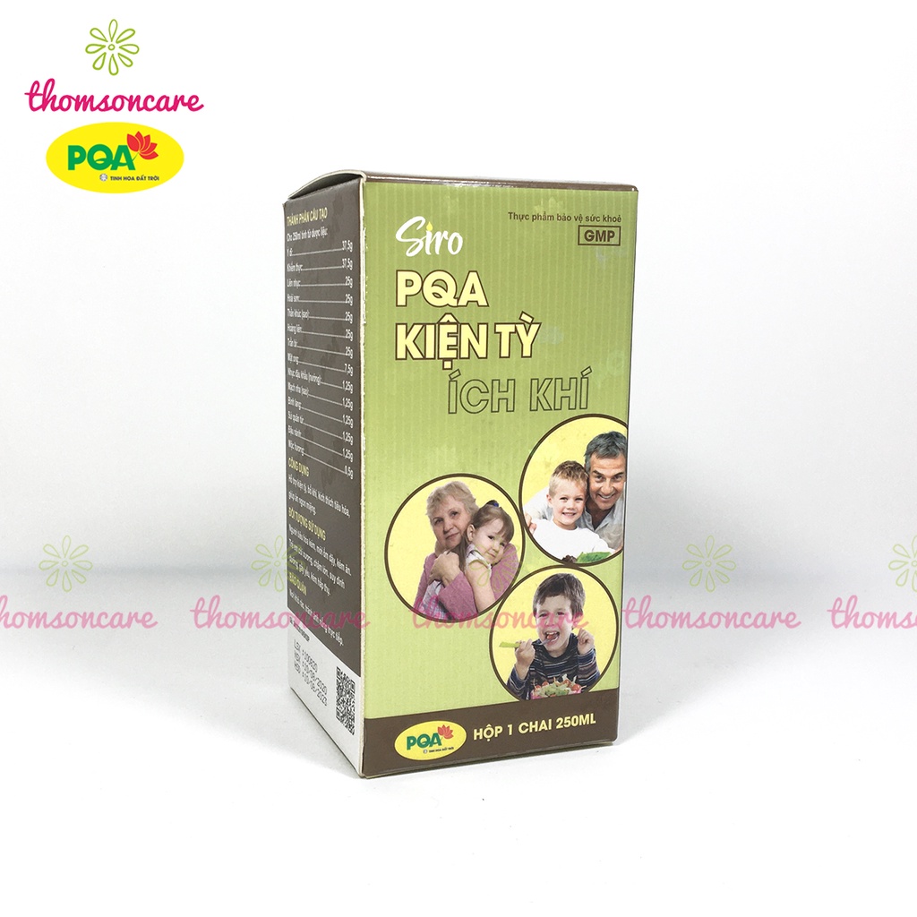 Siro hỗ trợ bé ăn ngon - PQA kiện tì ích trí