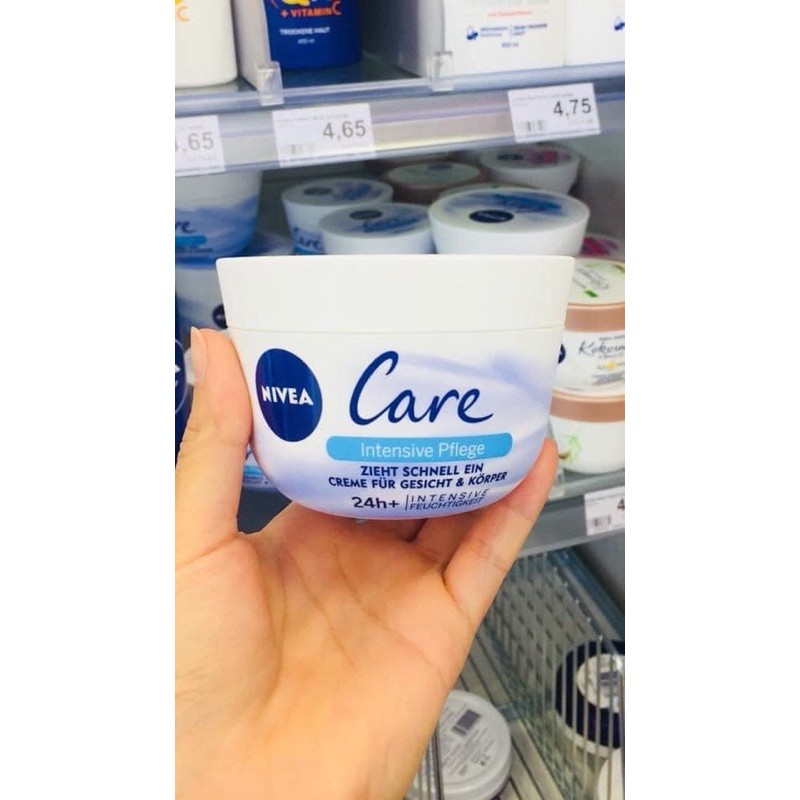 NIVEA CARE - siêu phẩm siêu dưỡng ẩm đến từ Đức - dùng cả mặt và body