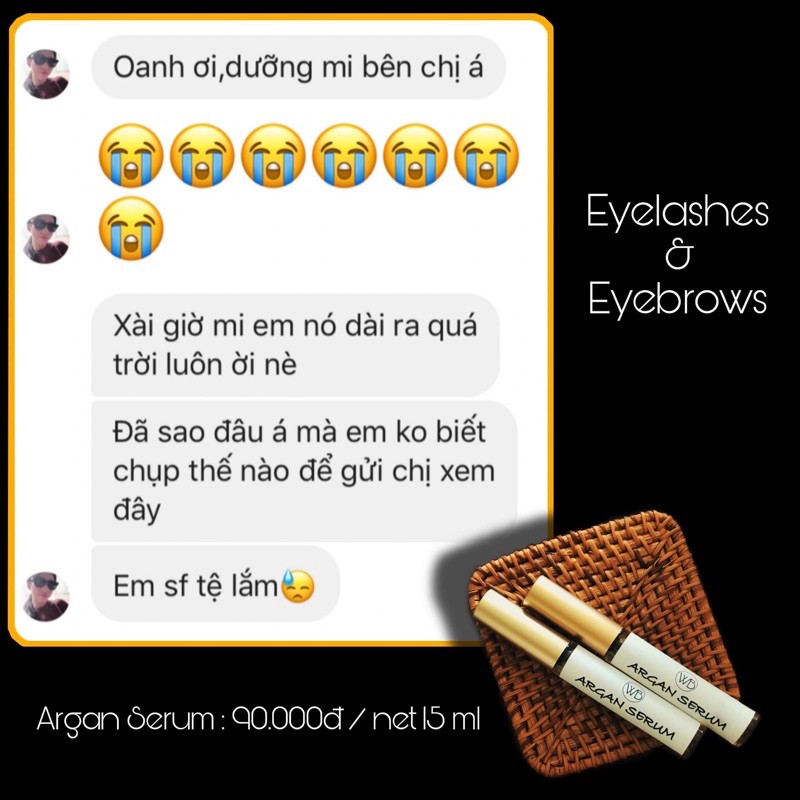 Dưỡng Mi Và Lông Mày Argan Serum | BigBuy360 - bigbuy360.vn