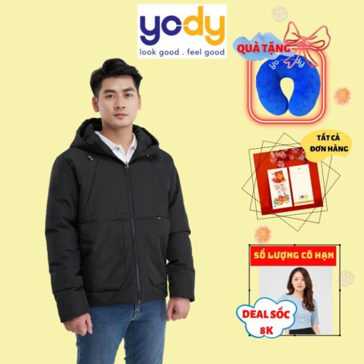 Áo Phao Nam YODY Có Mũ Siêu Ấm Siêu Nhẹ, Áo Khoác Nam Chống Thấm Nước Giữ Nhiệt Tốt Chính Hãng PHM3002 ! ,