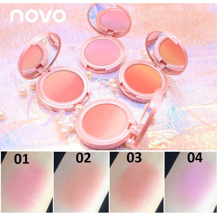 Phấn má hồng dạng loang Novo Pretty For You Silky Rouge