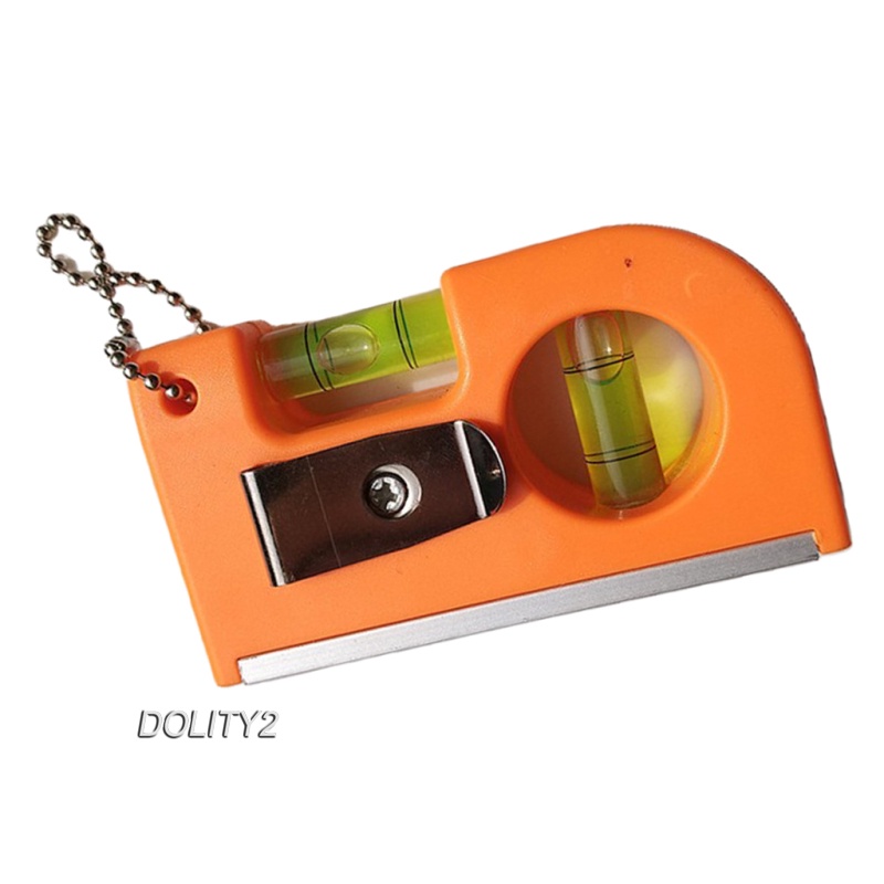 [Dolity2] Thước Đo Độ Bong Bóng Ngang / Dọc Mini Có Móc Khóa Từ Tính