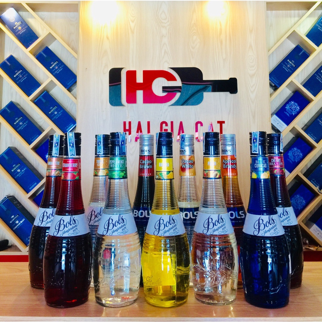 Bols - Liquor mùi - nguyên liệu pha chế