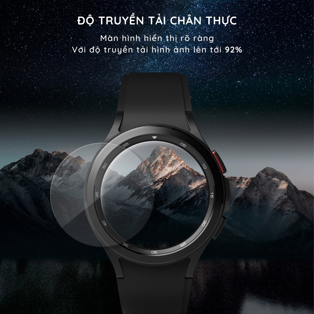 Kính cường lực ID Glass cho Galaxy Watch 4 Classic - 42mm / 46mm - Ringke