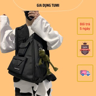 Balo Ulzzang Basic Túi Đeo Chéo Đi Học,Đi Du Lịch,Đựng LapTop BC