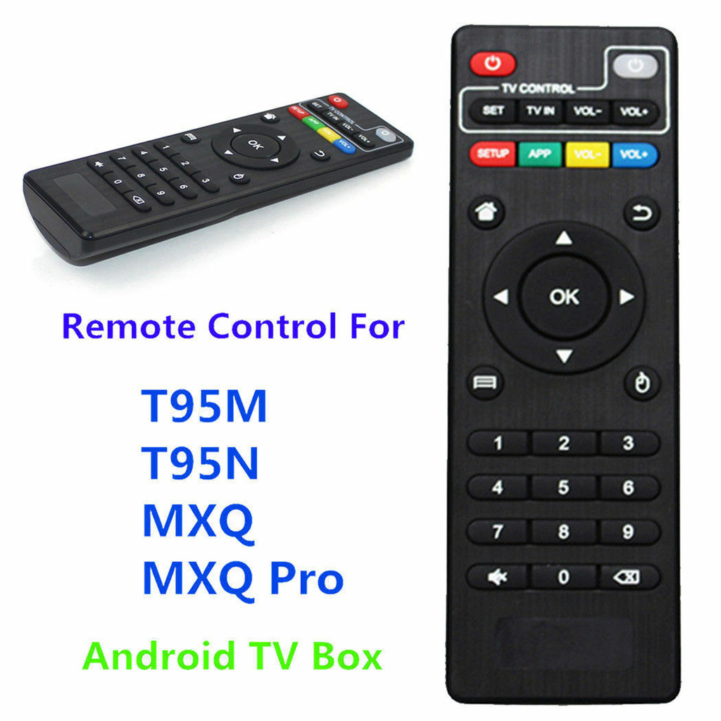 TV Remote Control TV Controller Remote Control MXQ TV Box M8 M8S Black