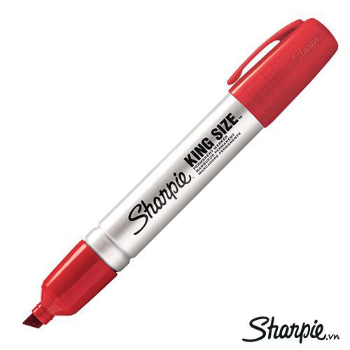 Bút đánh dấu công nghiệp chuyên dụng Sharpie Pro King Size Màu đỏ