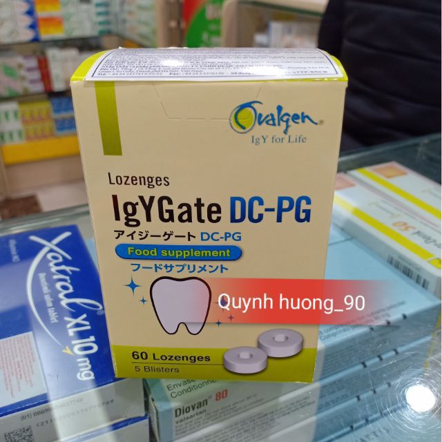 Viên ngậm IGYGATE DC-PG chống sâu răng cho trẻ