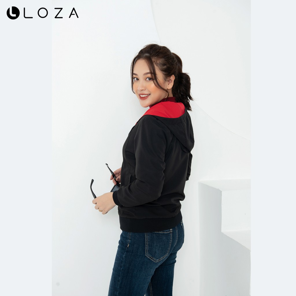 Áo jacket nữ có mũ-LOZA LJ10001 | BigBuy360 - bigbuy360.vn