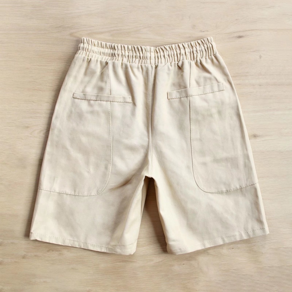 Quần Short Dáng Suông Nhiều Túi Thoải Mái Phong Cách Thời Trang Nhật Bản Cho Nam Giới Có Size M-3XL