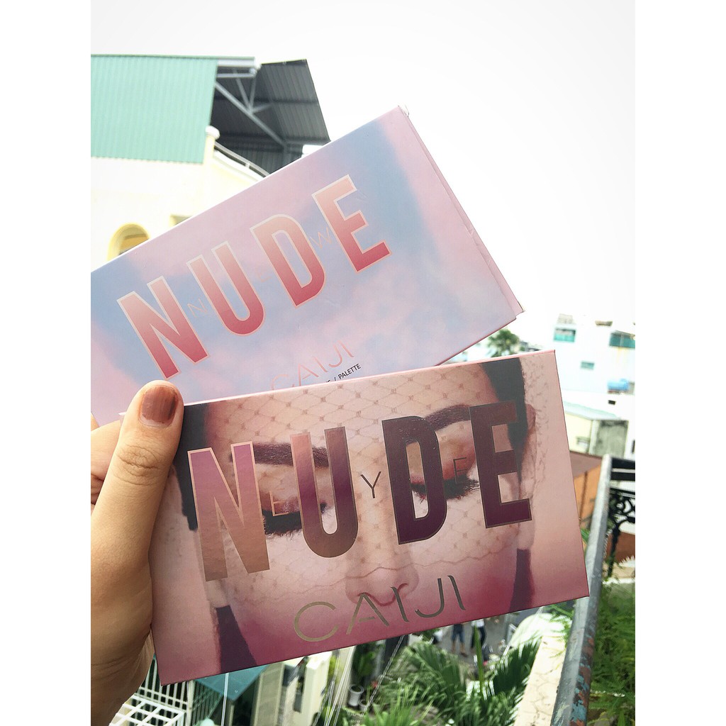 Phấn mắt 18 ô New NUDE CaiJI Eyeshow Palette chính hãng nội địa Trung CAIJI No. CJ-018 | BigBuy360 - bigbuy360.vn