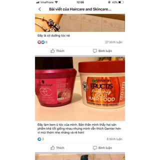 Kem ủ tóc Garnier