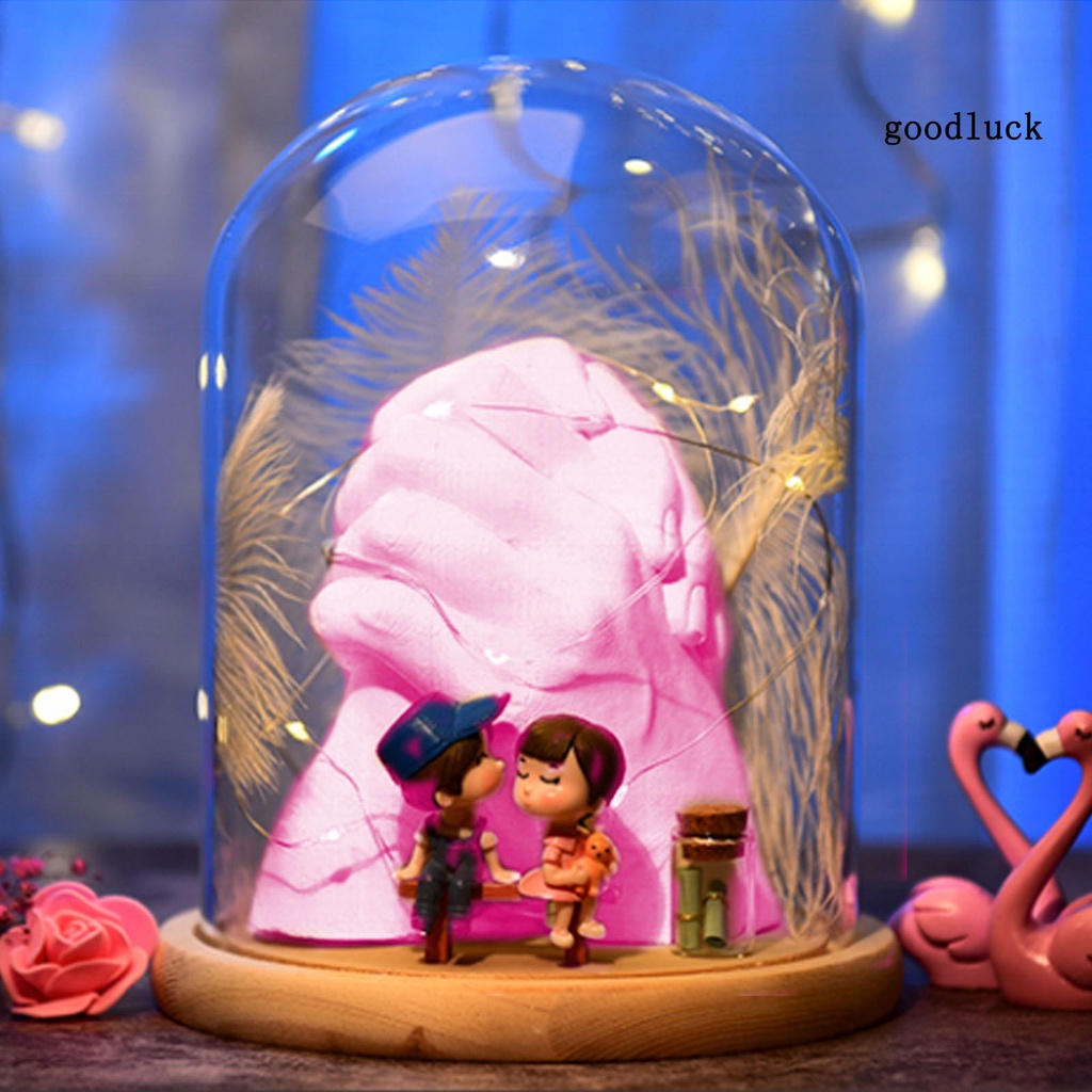 Bộ khuôn đất sét tạo hình bàn tay 3D DIY cho cặp đôi