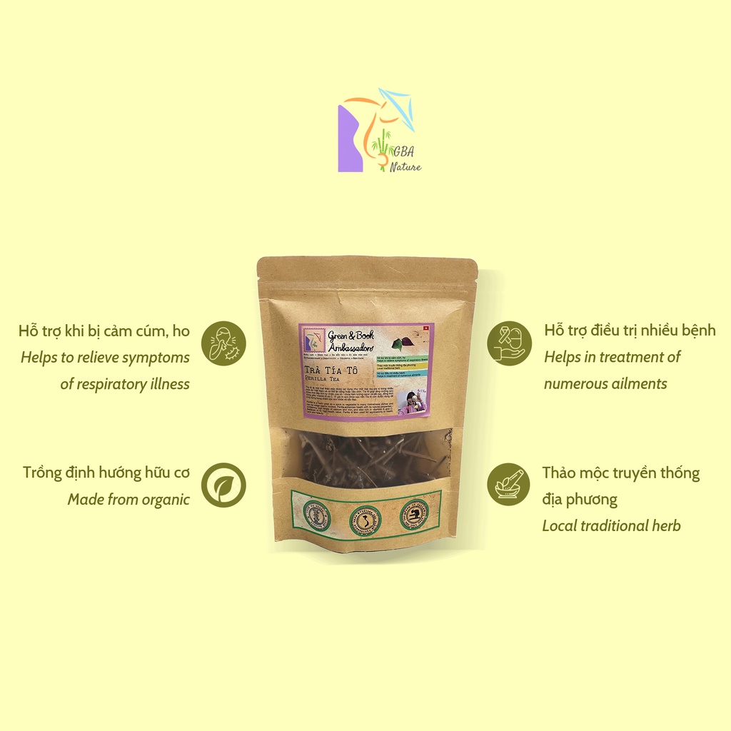 Trà tía tô GBA Nature