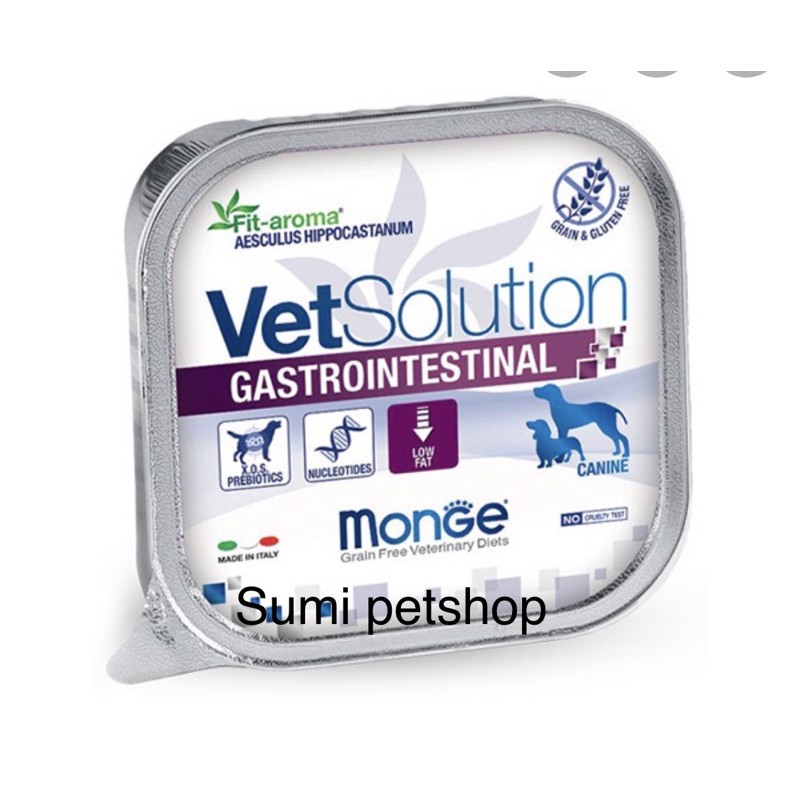 150gr Pate MONGE Vet solution Gastrointestinal