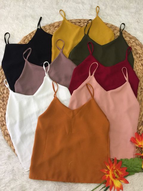 Áo 2 dây vải voan | BigBuy360 - bigbuy360.vn