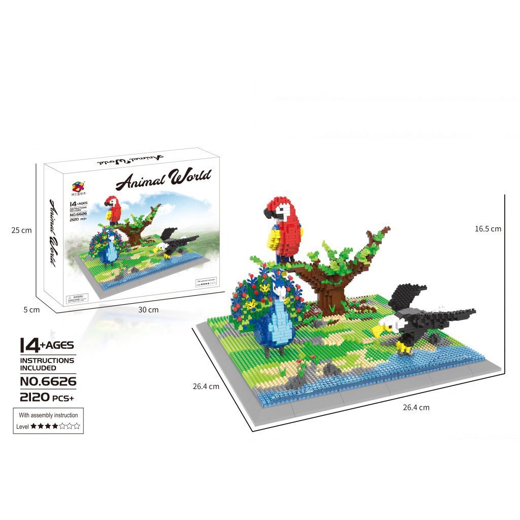 Xếp hình cho bé hình vườn thú đáng yêu - Bộ đồ chơi trẻ em thông minh - Sunny