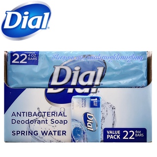 Nguyên lốc Xà bông cục Dial Spring Water® gồm 22 cục x 113 g