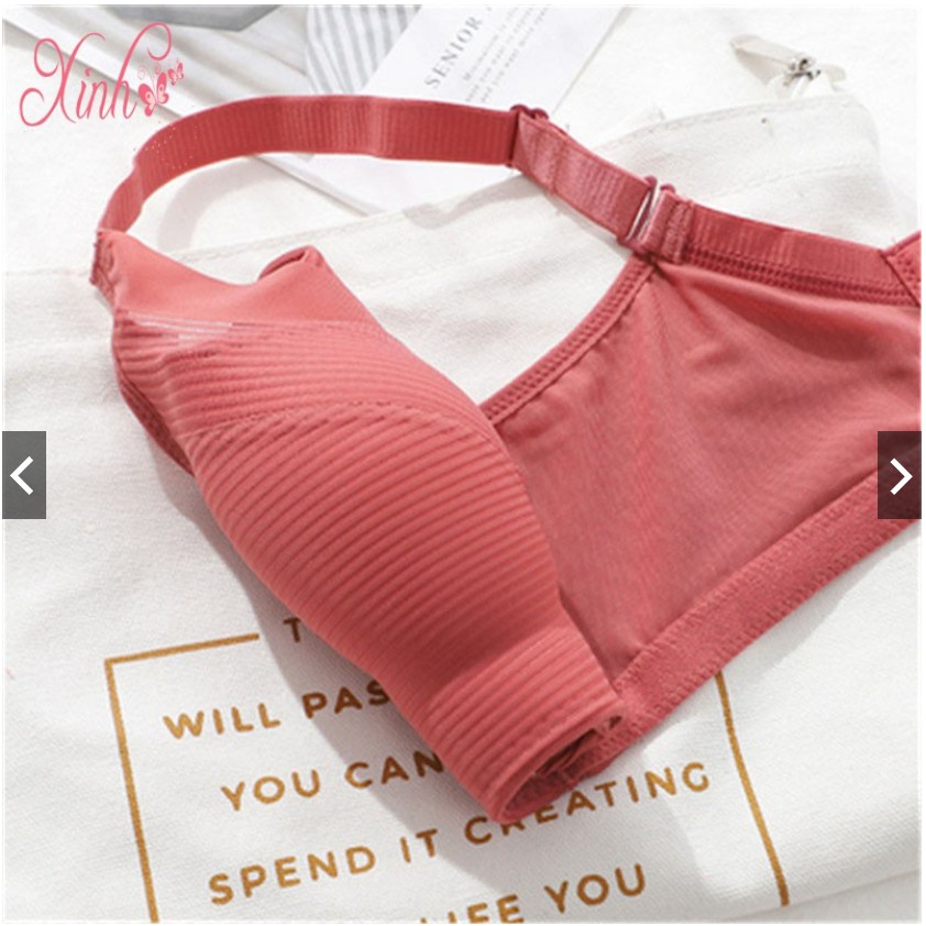 Áo Lót Su Nâng Ngực 5022 Kẻ Sọc Không Gọng Siêu Đẹp | BigBuy360 - bigbuy360.vn