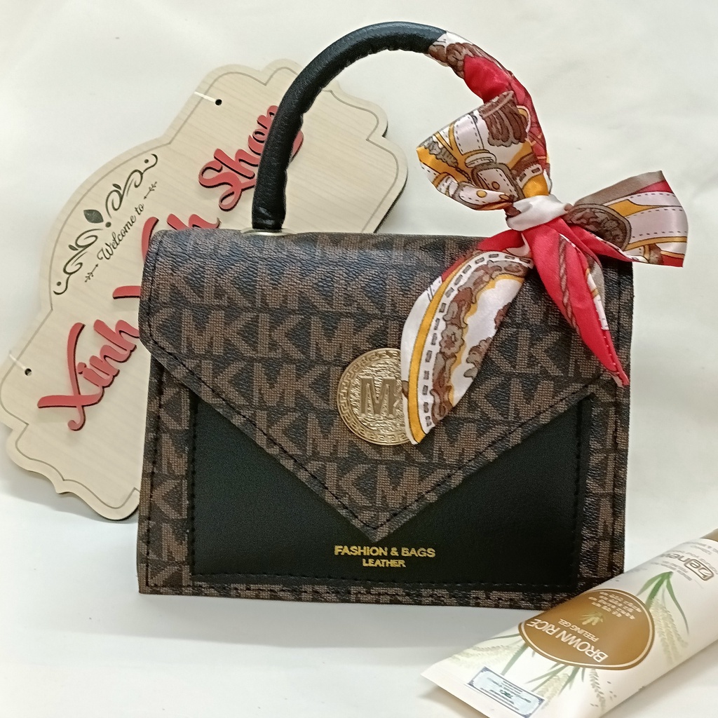 TÚI XÁCH NỮ KÈM NƠ SIÊU XINH, TÚI ĐẸP QUAI XÁCH, CÓ DÂY ĐEO CHÉO HỢP THỜI TRANG CÔNG SỞ, ĐI CHƠI, DẠO