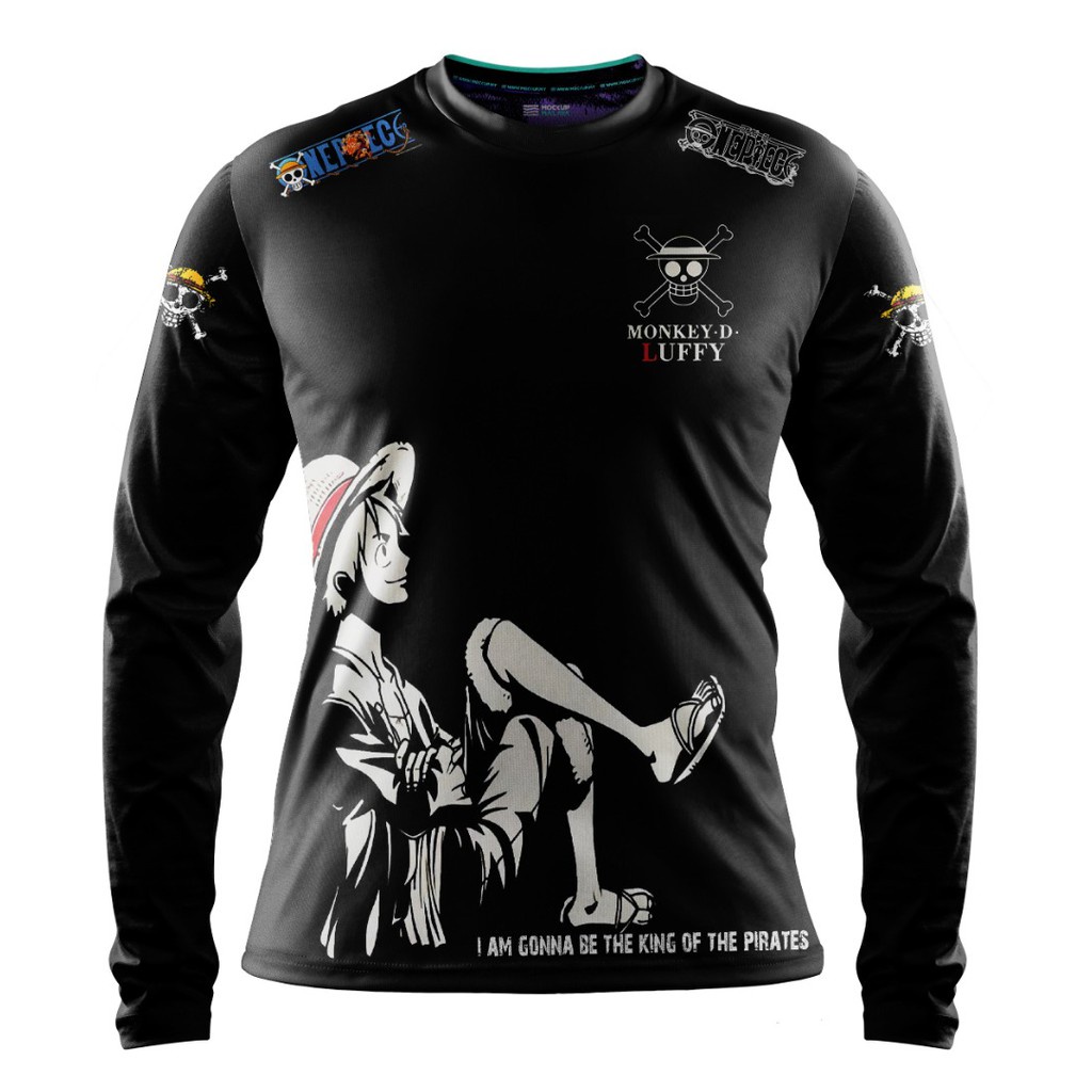 Áo Thun One Piece Jersey (Thư Giãn Luffy)