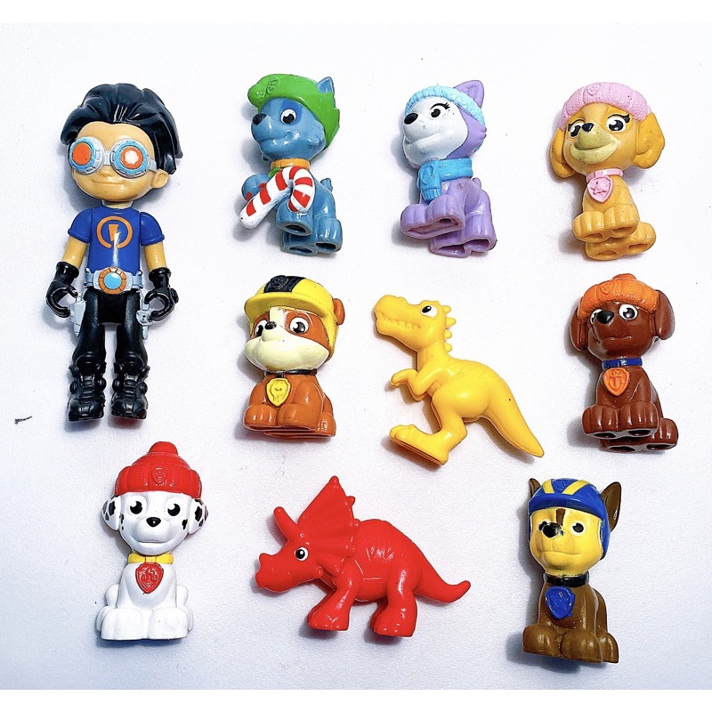 Mô Hình Bộ 10 Chú Chó Cứu Hộ Paw Patrol Đáng Yêu