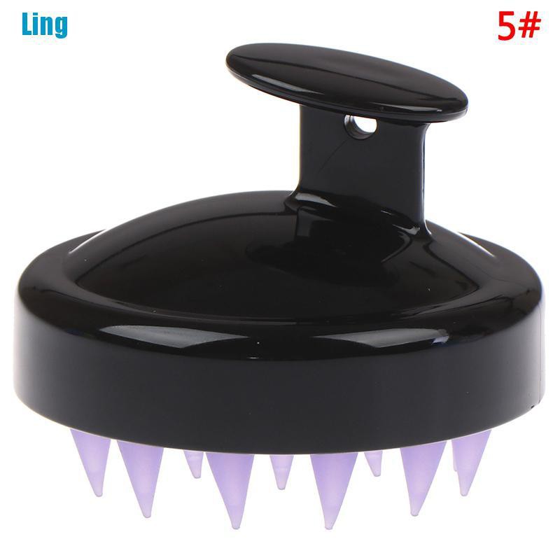 Lược gội đầu mát xa thư giãn bằng silicon êm ái thoải mái
