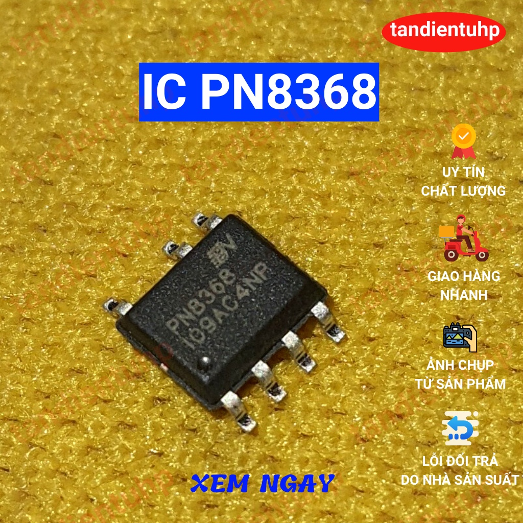 5 IC PN8368 - 8368 7 CHÂN CẮM, IC NGUỒN HÀNG MỚI