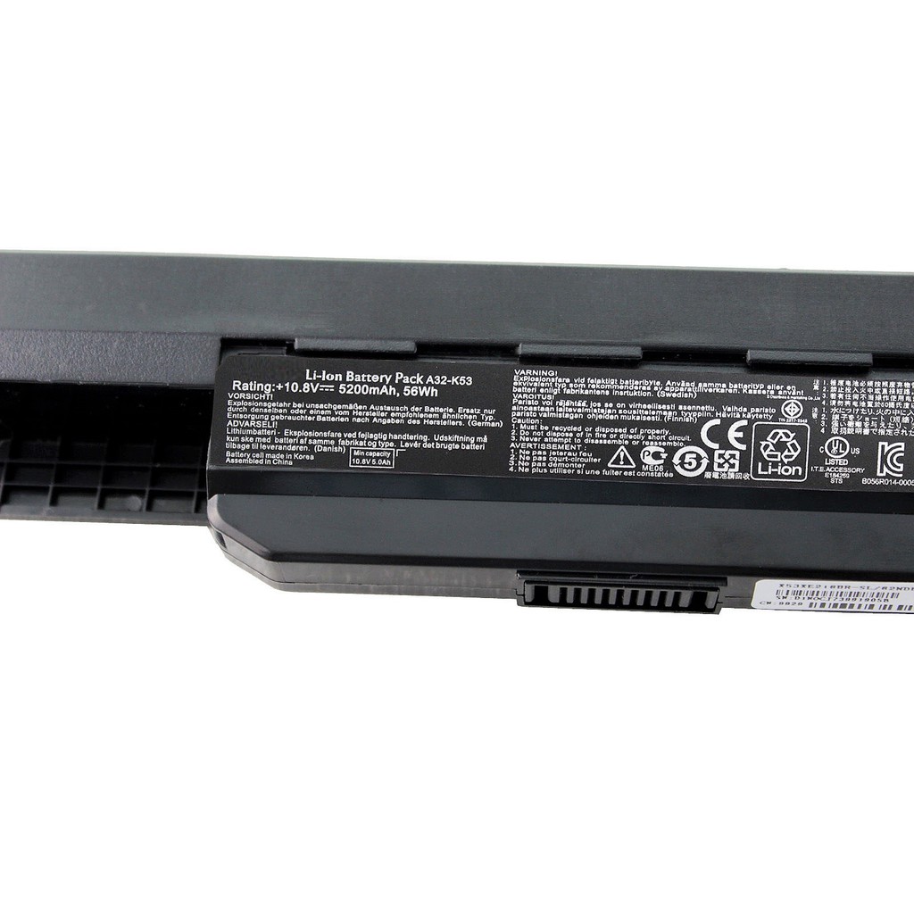 Pin Dùng Cho Laptop Asus K53 K53E K53S X54C X53S X43 X53 K43 X53E A43 A53 Battery