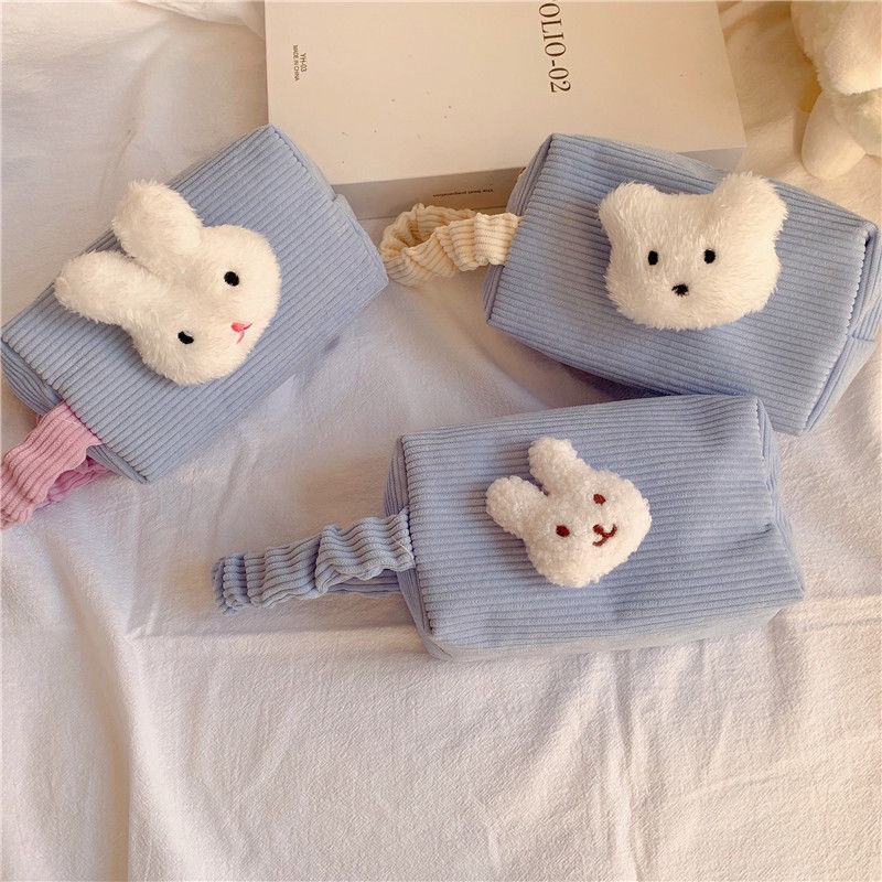 Túi Đựng Mỹ Phẩm Hình Gấu Dễ Thương