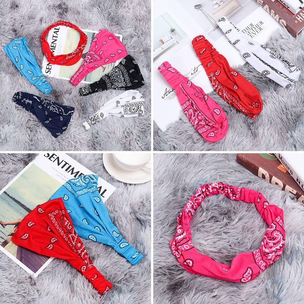 Khăn Bandana Co Giãn Quấn Đầu Hỗ Trợ Luyện Tập Yoga / Thể Thao