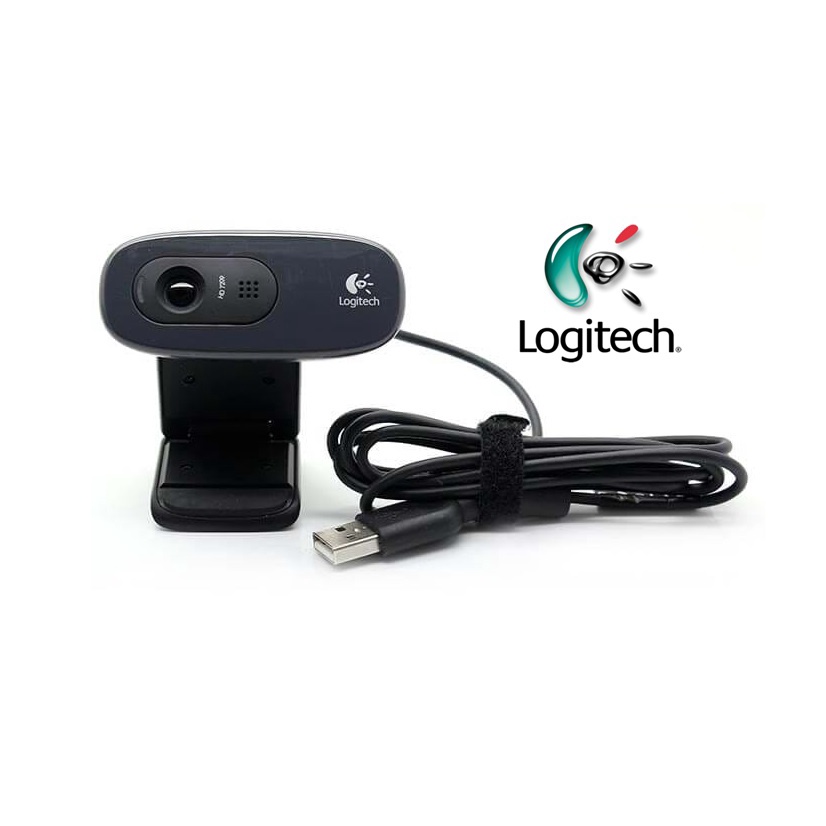 Webcam Máy Tính Logitech C270 Video Trực Tuyến 720P, Tích Hợp Chống Ồn