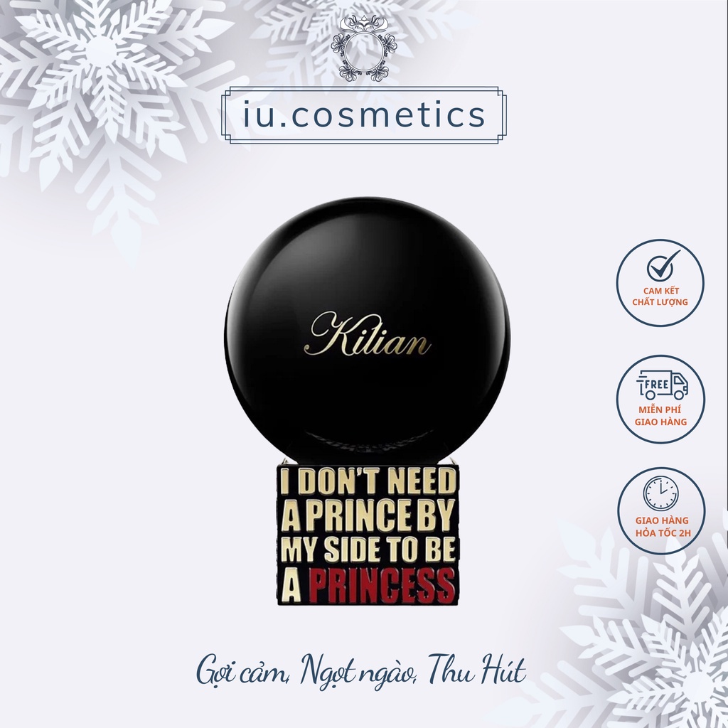 Nước hoa nữ Kilian A Princess EDP 100ml - Dầu thơm ngọt ngào Vanilla quyến rũ gợi cảm - iu.cosmetics