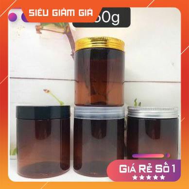 Hủ Đựng Kem ❤ RẺ VÔ ĐỊCH ❤ Hũ nhựa pet 250g , Hũ chiết mỹ phẩm , phụ kiện du lịch