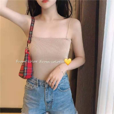Áo dệt kim PERTY không tay phong cách Hàn Quốc thời trang
