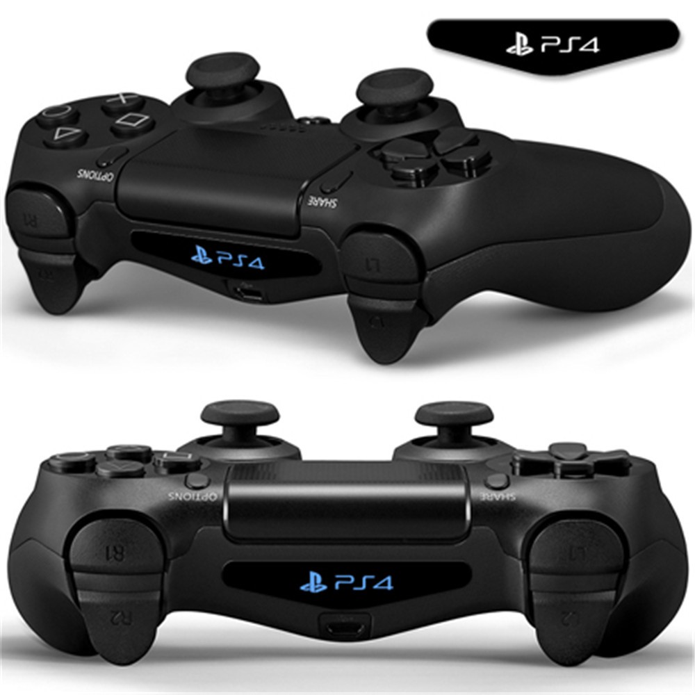 Set 2 miếng dán Decal cho bộ điều khiển đèn LED PlayStation 4 Dualshock 4 PS4 DS4 Pro