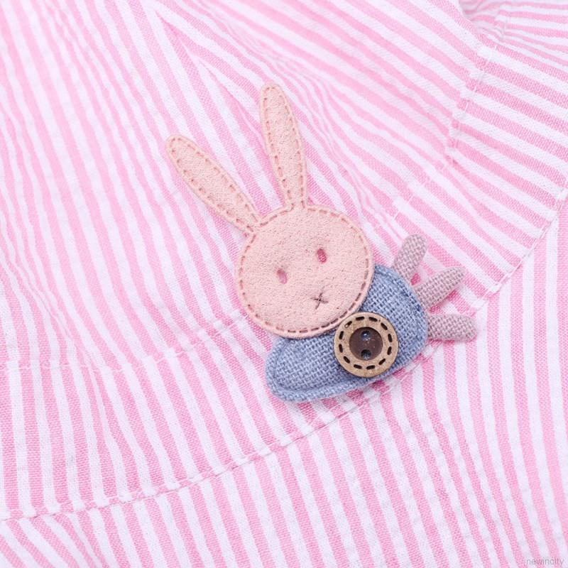 Mũ tai bèo kẻ sọc dễ thương cho bé gái