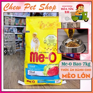 Bao thức an mèo ME-O 7kg không chia túi (bao xá ảnh thật shop chụp)