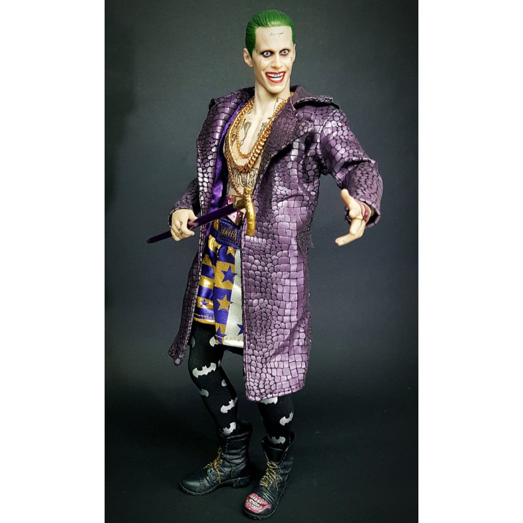Mô hình Crazy Toys Joker Suicide Squad Jared Leto, Harley Quinn, Super Man, Batman Armor 1/6