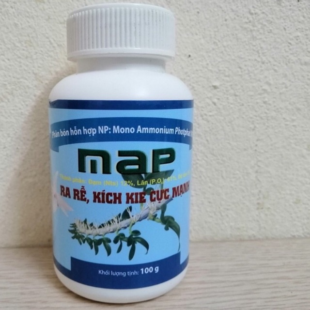 PHÂN BÓN LÁ RA RỄ KÍCH KIE CỰC MẠNH MAP 100gr
