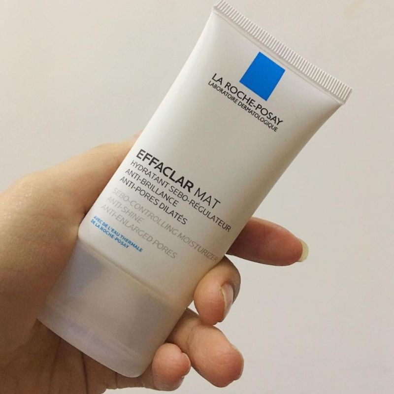 Kem Dưỡng Ẩm Kiềm Dầu La roche Posay Effaclar Mat Dành Cho Da Dầu Mụn Chuẩn Pháp - 40ml