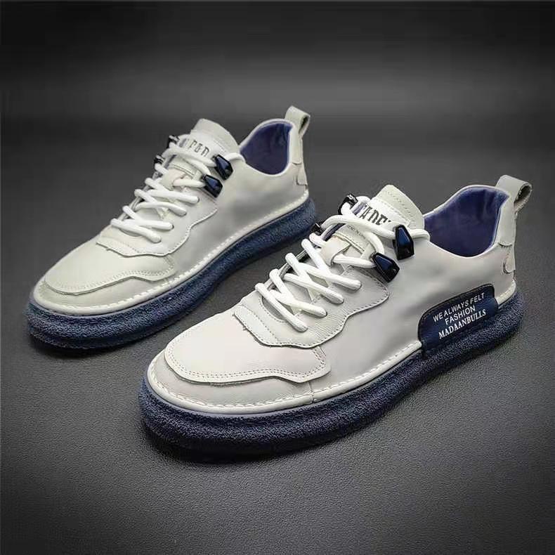 Giày Thể Thao Da Thật Mềm Thoáng Khí Thời Trang Mùa Xuân Năng Động Dành Cho Nam 2022