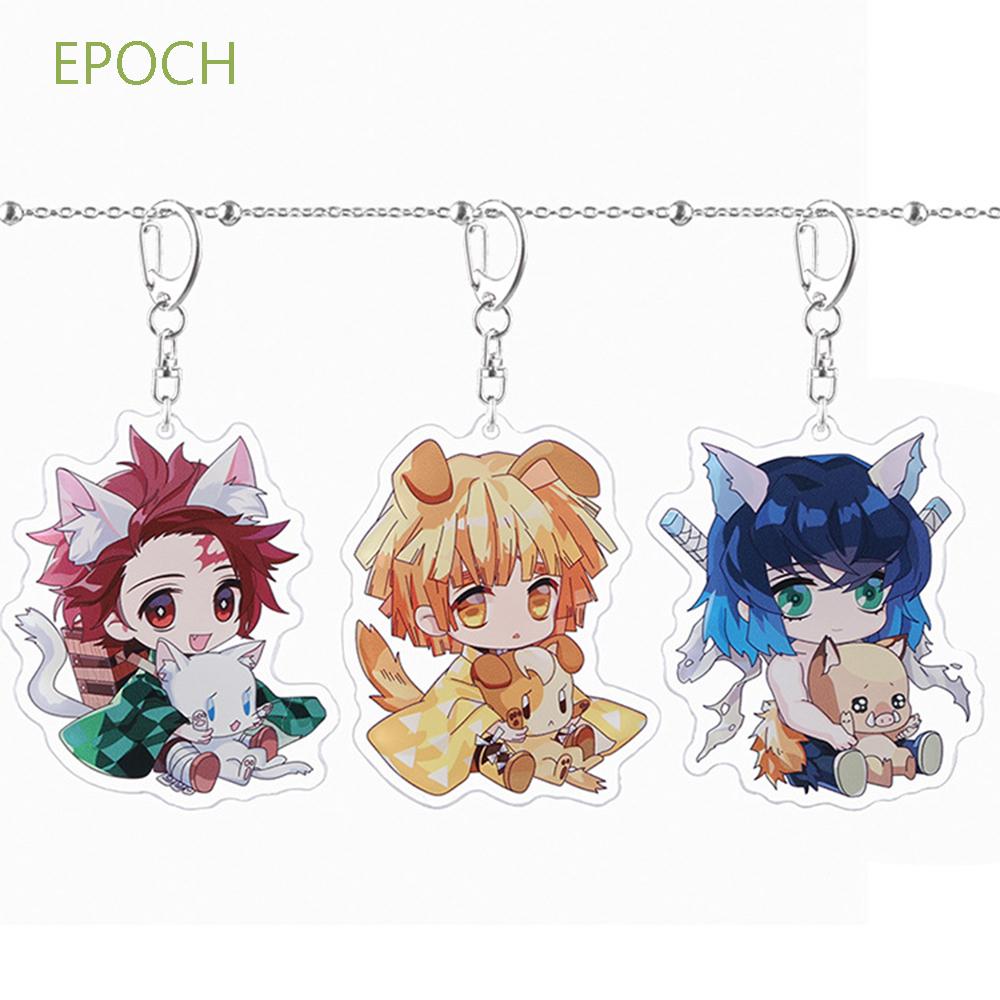 EPOCH Móc Khóa Kiểu Dáng Nhân Vật Anime Dễ Thương