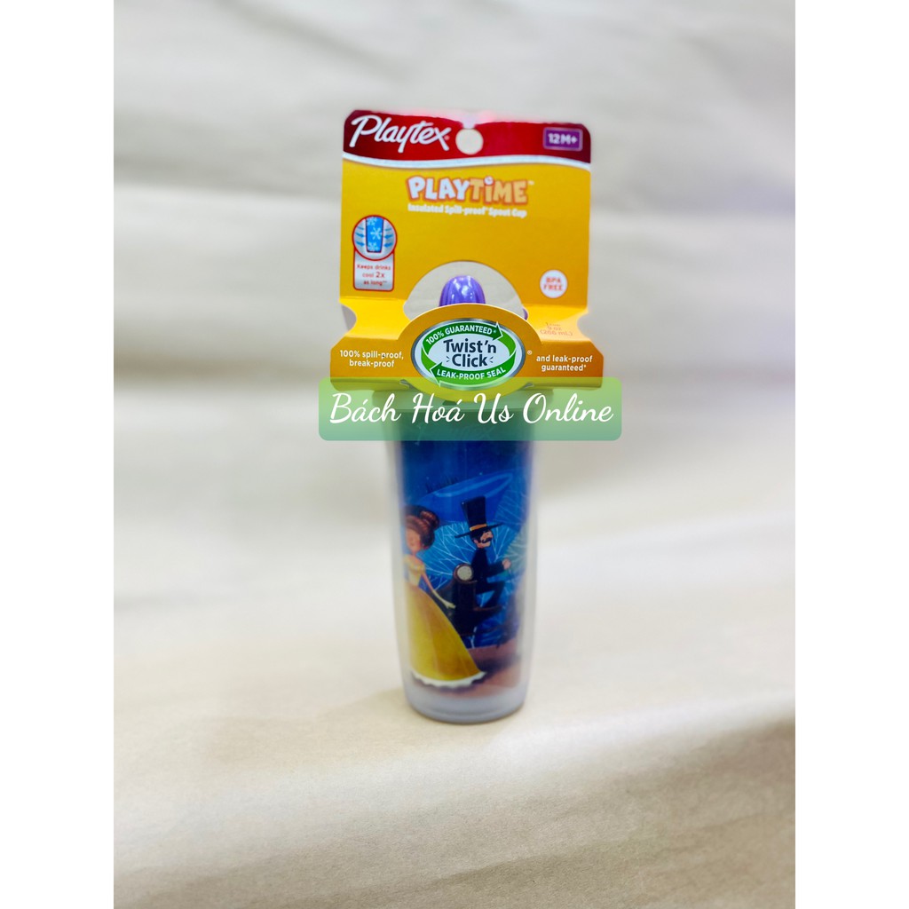 {Playtex BPA Free} Bình Chống Tràn Cho Bé PLAYTIME 12m+