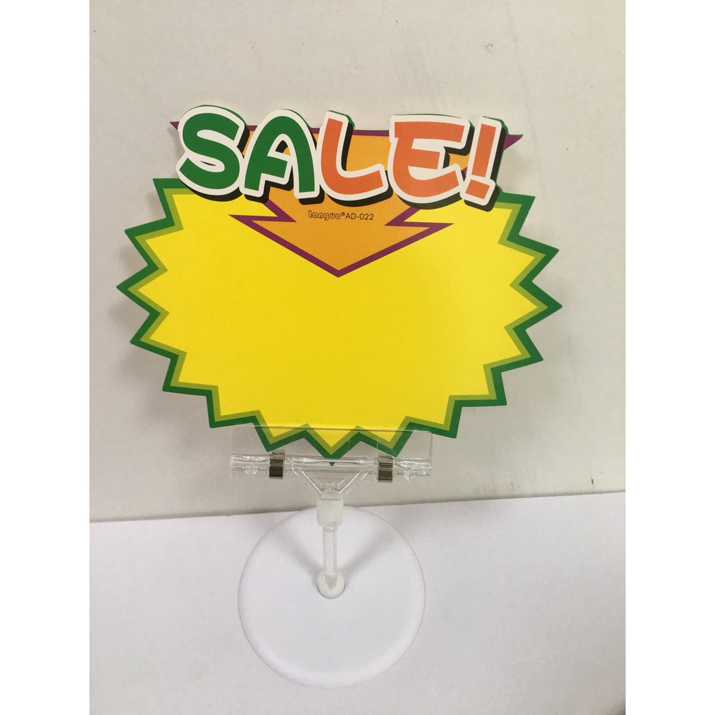 Kẹp để bàn 4015, chân kẹp nhựa để bàn, chân wobbler để bàn, kẹp quảng cáo để bàn